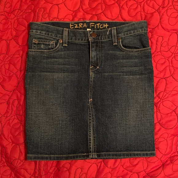 EZRA FITCH woman’s jean skirt - Picture 1 of 8